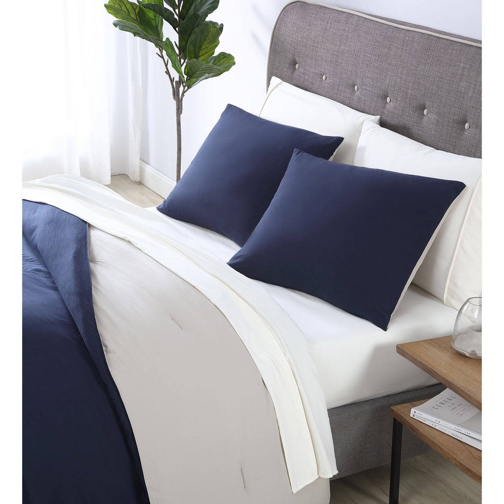 Twin Enzyme Washed 5-Pc. Bed Set Black/Grey G229189