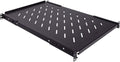 1U 19 Inch 4 Post Rack Mount Vented Server Shelf Pack of 2 S612104