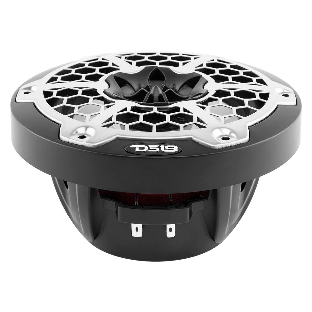 Black 2-Way Marine Speakers with RGB LED Lighting L5161