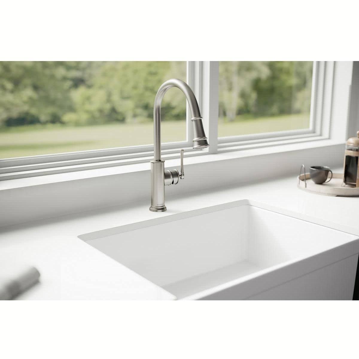 Chrome Pull-Down Kitchen Faucet A9830