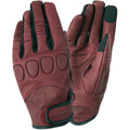 Burgundy Red Gloves Size M O535