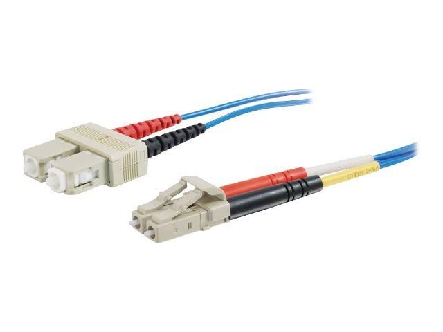 Blue OM2 Fiber Optic Patch Cable 33 ft M392484