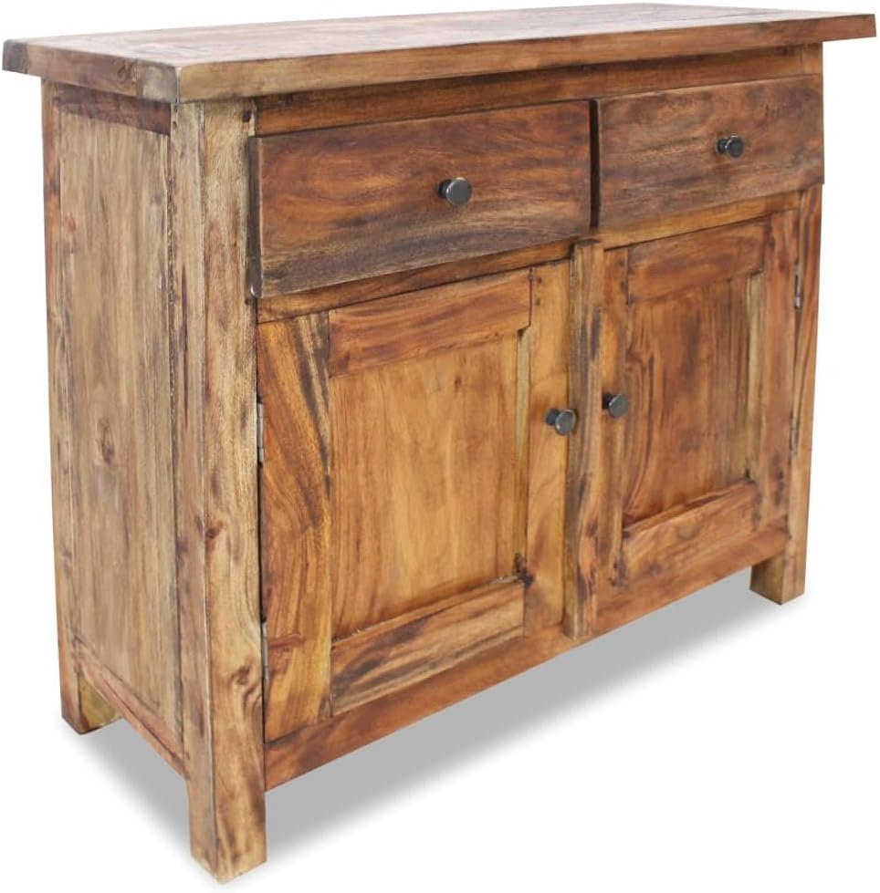 Reclaimed Solid Wood Sideboard Console Table X457734