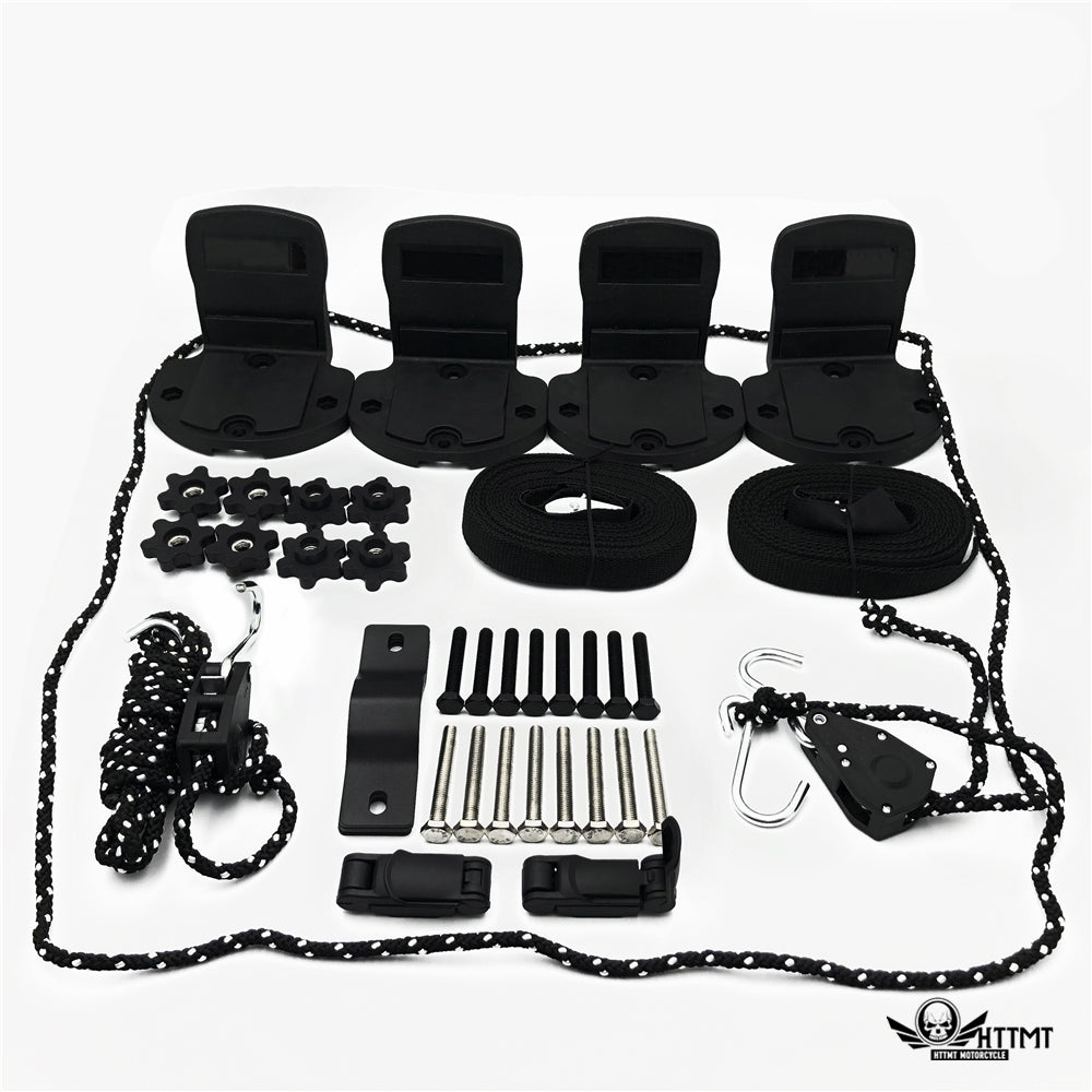 4 Pcs Saddle Carrier Rack Top Roof Mount H825445
