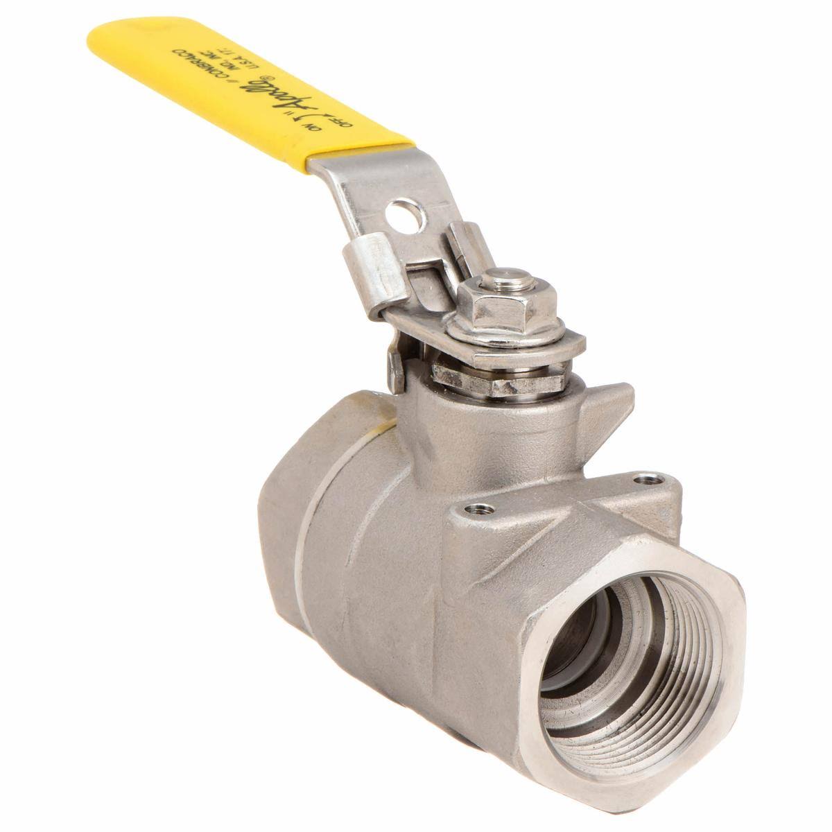 1-1/4x22 FNPT Stainless Steel Ball Valve J2520