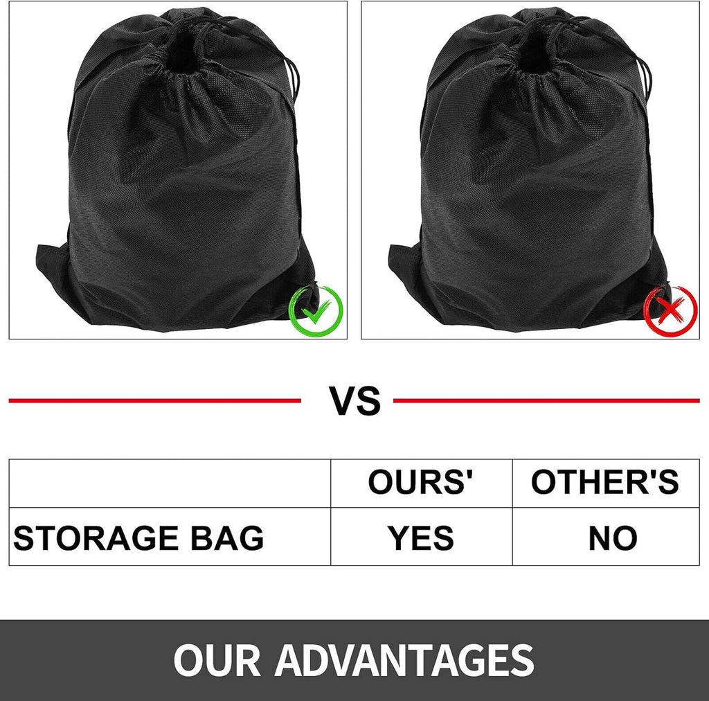 6.8'x 4.1' Heavy Duty Truck Bed Cargo Net with S-Hooks, 1100LBS, Pack of 2 C903