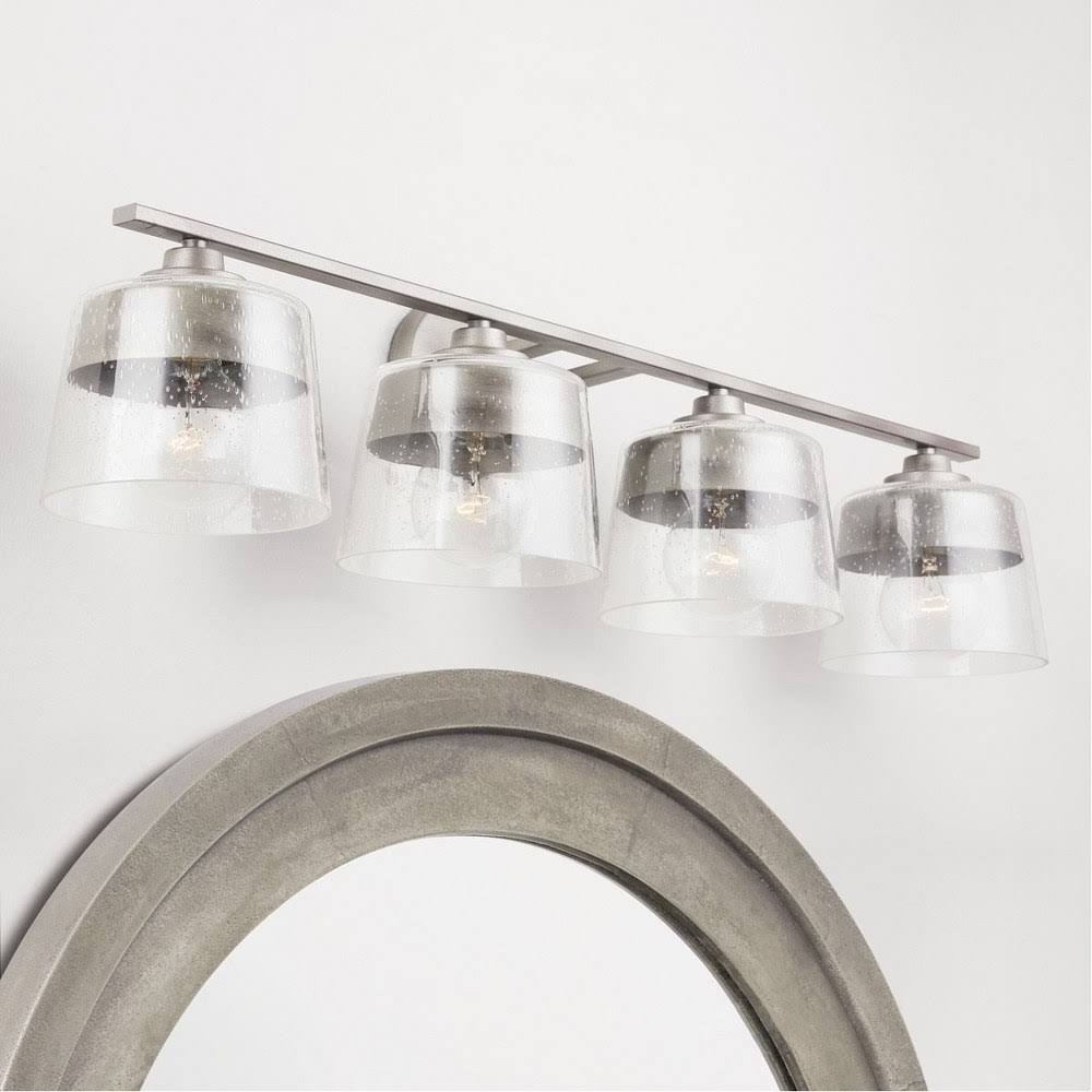 4 Light Vanity, Washed Grey K1883
