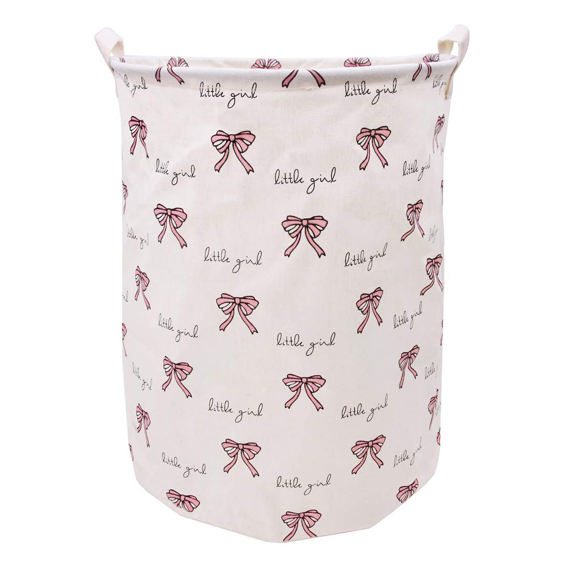 Large Canvas Laundry Basket with Handles, Pack of 2 K241