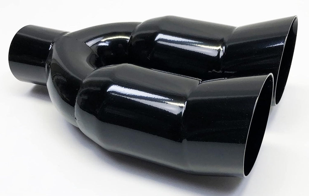 Gloss Black Stainless Steel Exhaust Tip D937