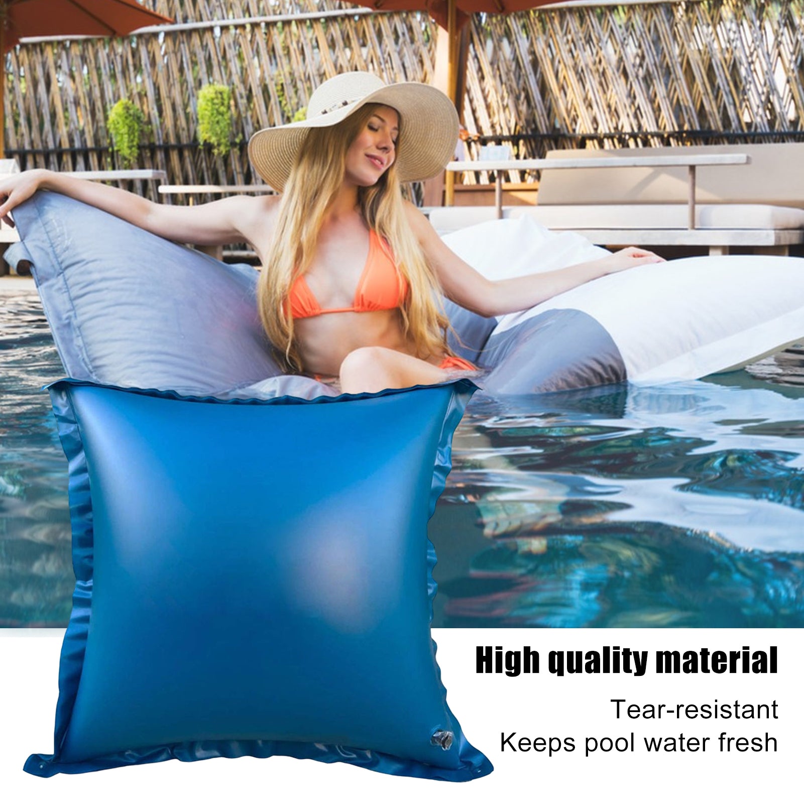 Thicken Tear Resistant PVC Pool Pillow M83771