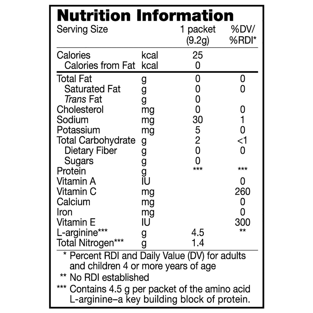 Orange Oral Supplement 14 Ct I82306