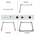 Antique Adjustable Ceiling Rod 120-170 inch W31421