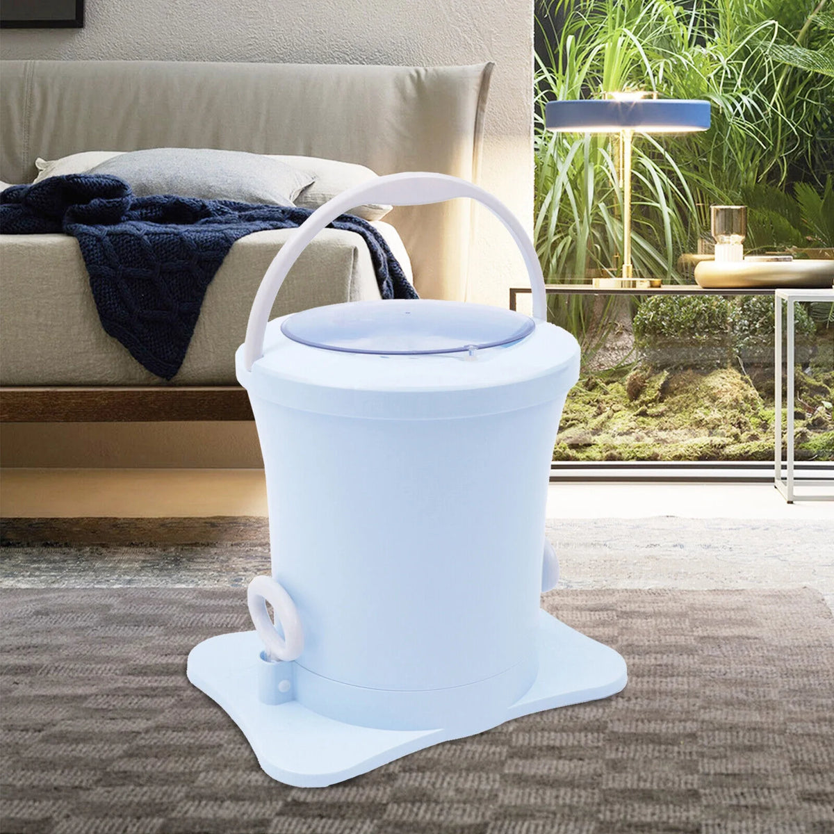 Compact Dryer Portable Laundry Dehydration Barrel K353969