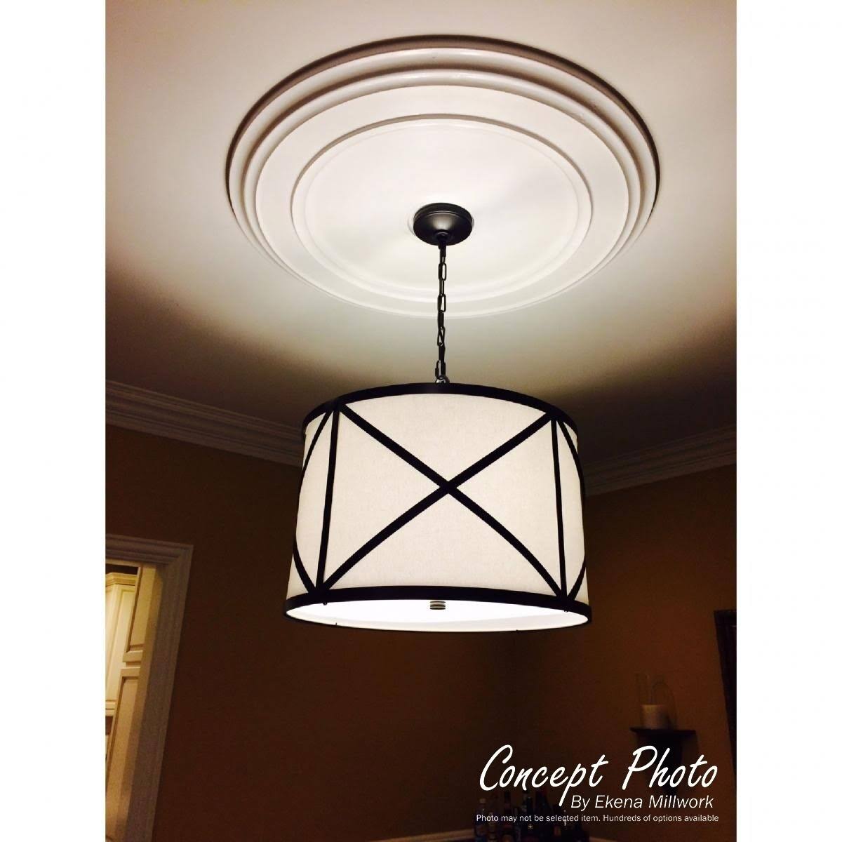 Hand-Painted Ceiling Medallion L75456