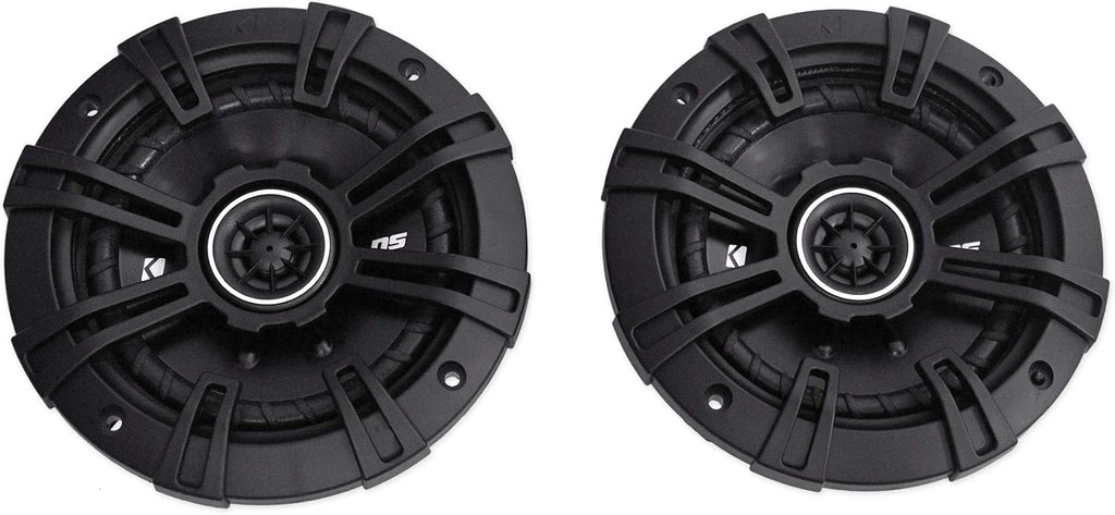 2 Kicker 43DSC504 D-Series 5.25 200W 2-Way 4-Ohm Car Audio Coaxial Speakers P483
