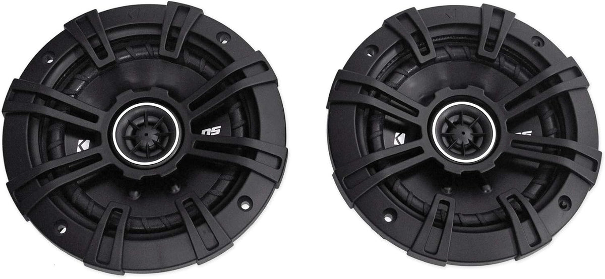 2 Kicker 43DSC504 D-Series 5.25 200W 2-Way 4-Ohm Car Audio Coaxial Speakers P483