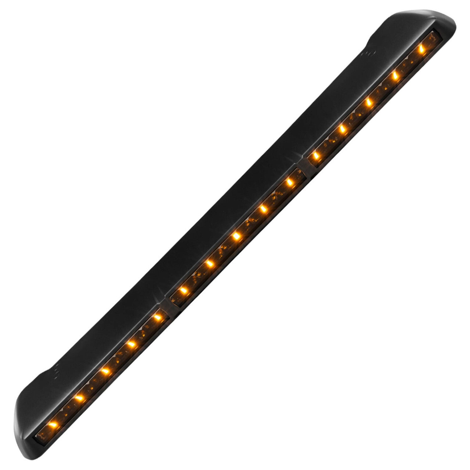Black Integrated Windshield Roof LED Light Bar System Y28836