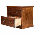 Antique Alder Lateral File Cabinet U43721