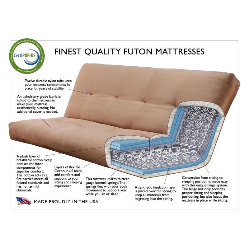 Storage Frame with Fabric Mattress in Gray J668694