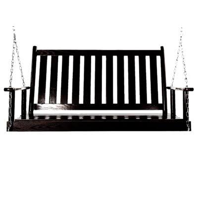Black Porch Swing A2179