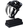 Black Saber Tooth Tiger Skull L8199