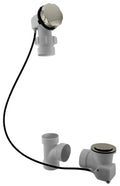 Polished Nickel Cable Drive Bath Waste C10507