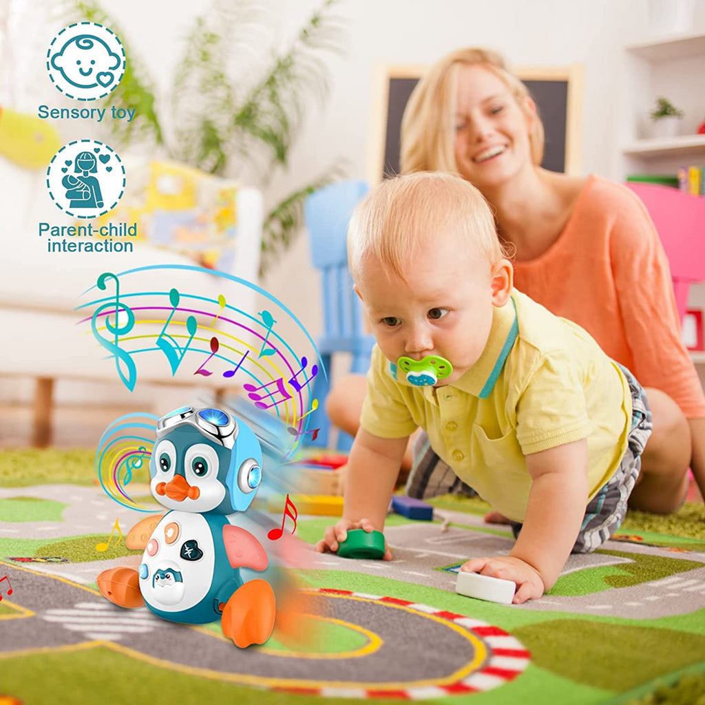 Baby Crawling Toys with Music and LED Lights Y182