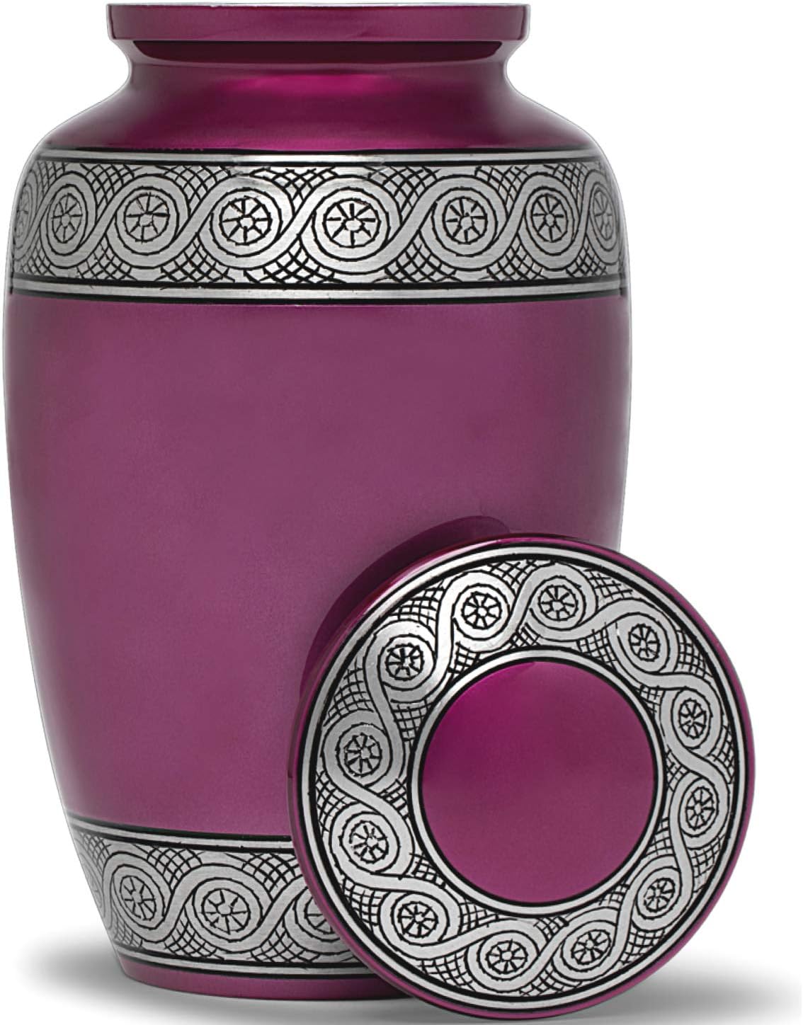 Blue Velvet Bag Adult Cremation Urn O11024