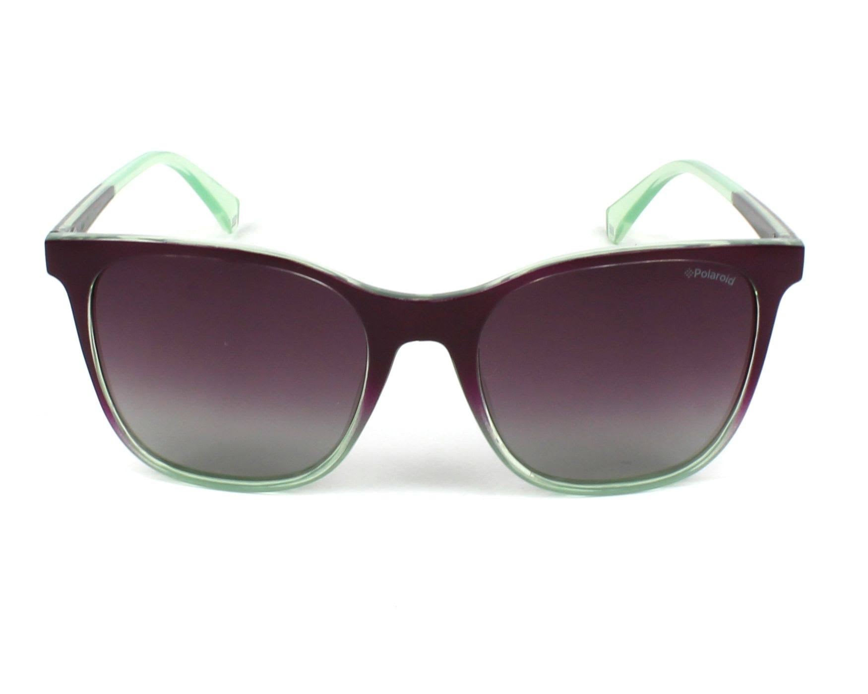 Shaded Green Burgundy Gradient Sunglasses C8215