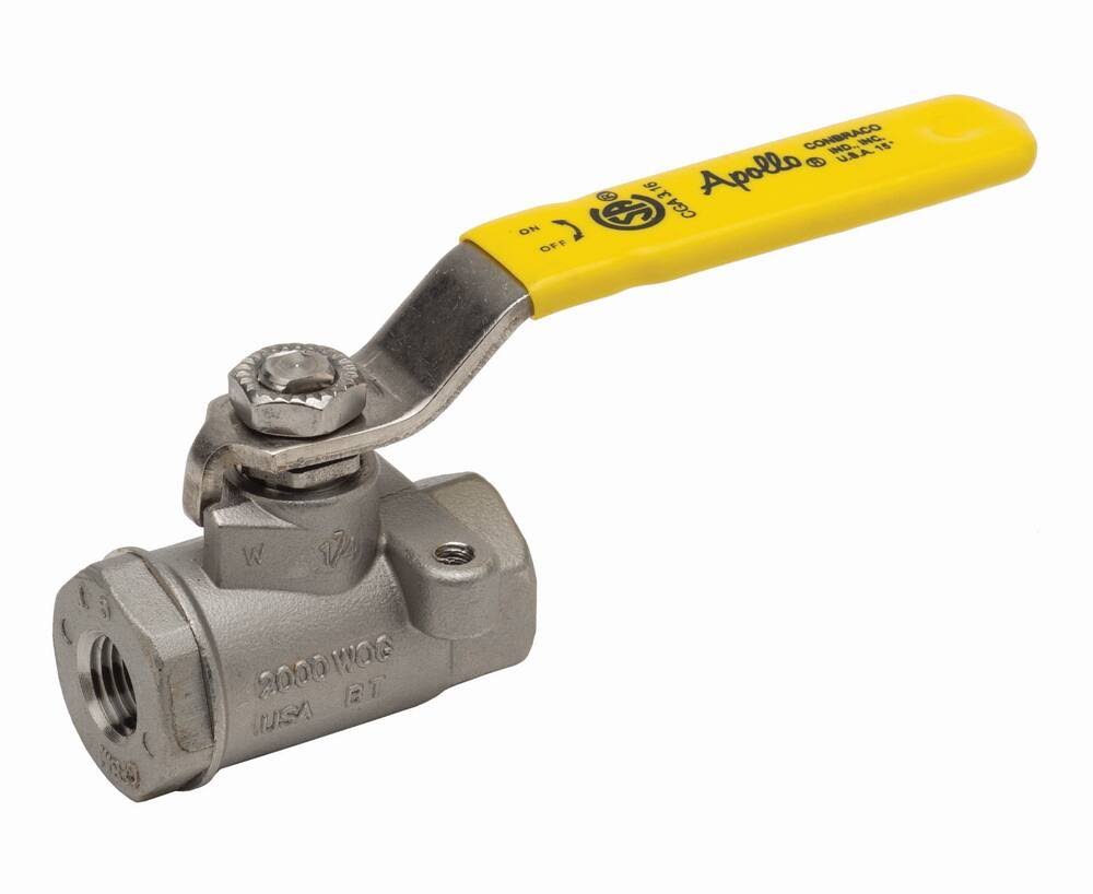 1-1/4x22 FNPT Stainless Steel Ball Valve J2520