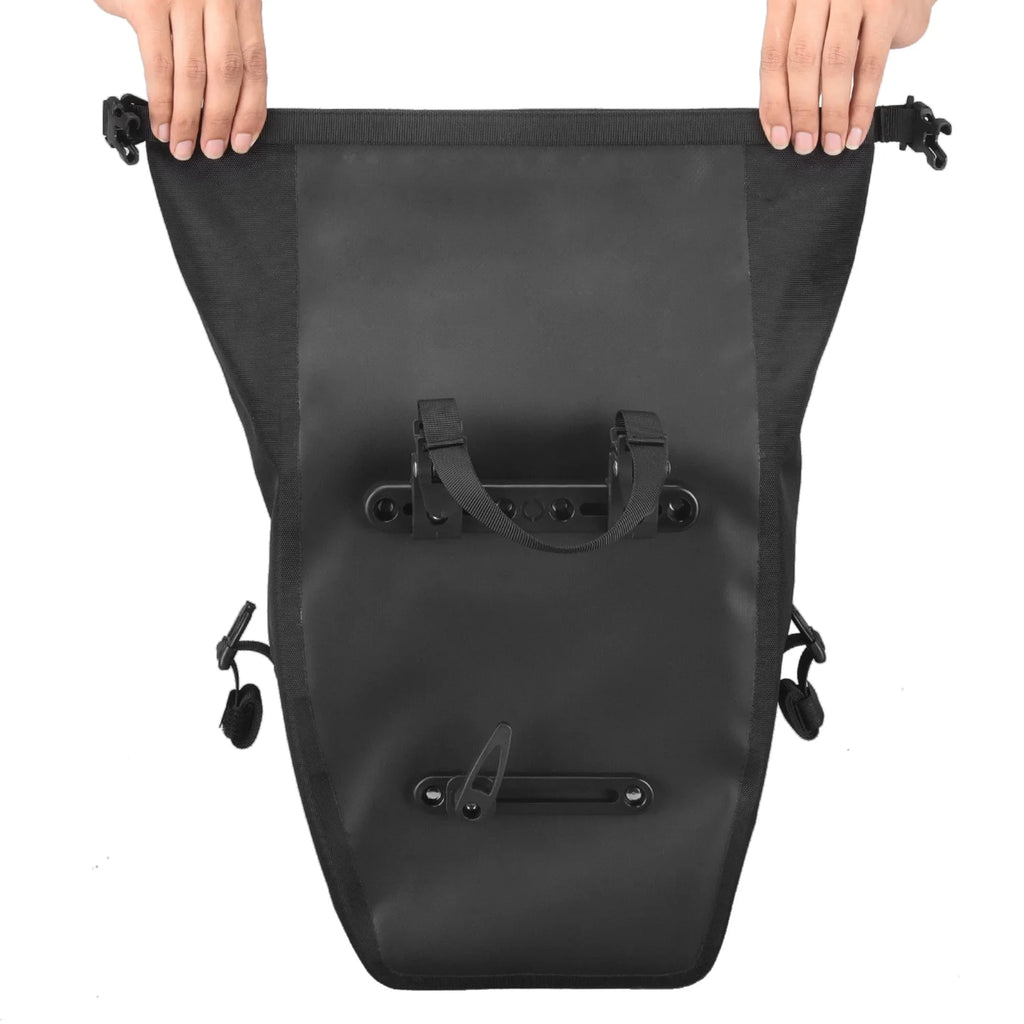 10L Waterproof Cycling Trunk Bag Rear Rack Bag Bike Pannier Bag O49522