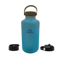64 Fl Oz Blue Stainless Steel Insulated Bottle T3161