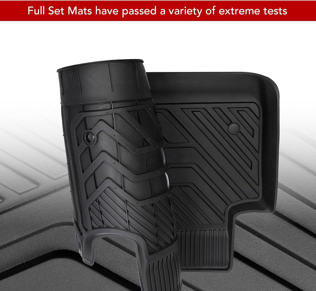 TPE Full Set Floor Mat Cargo Liner Q112