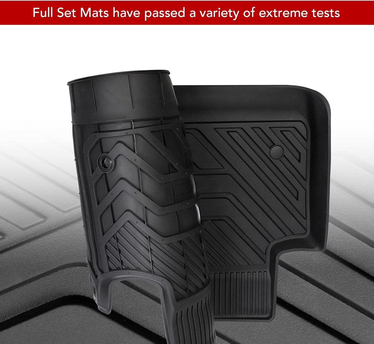 TPE Full Set Floor Mat Cargo Liner Q112