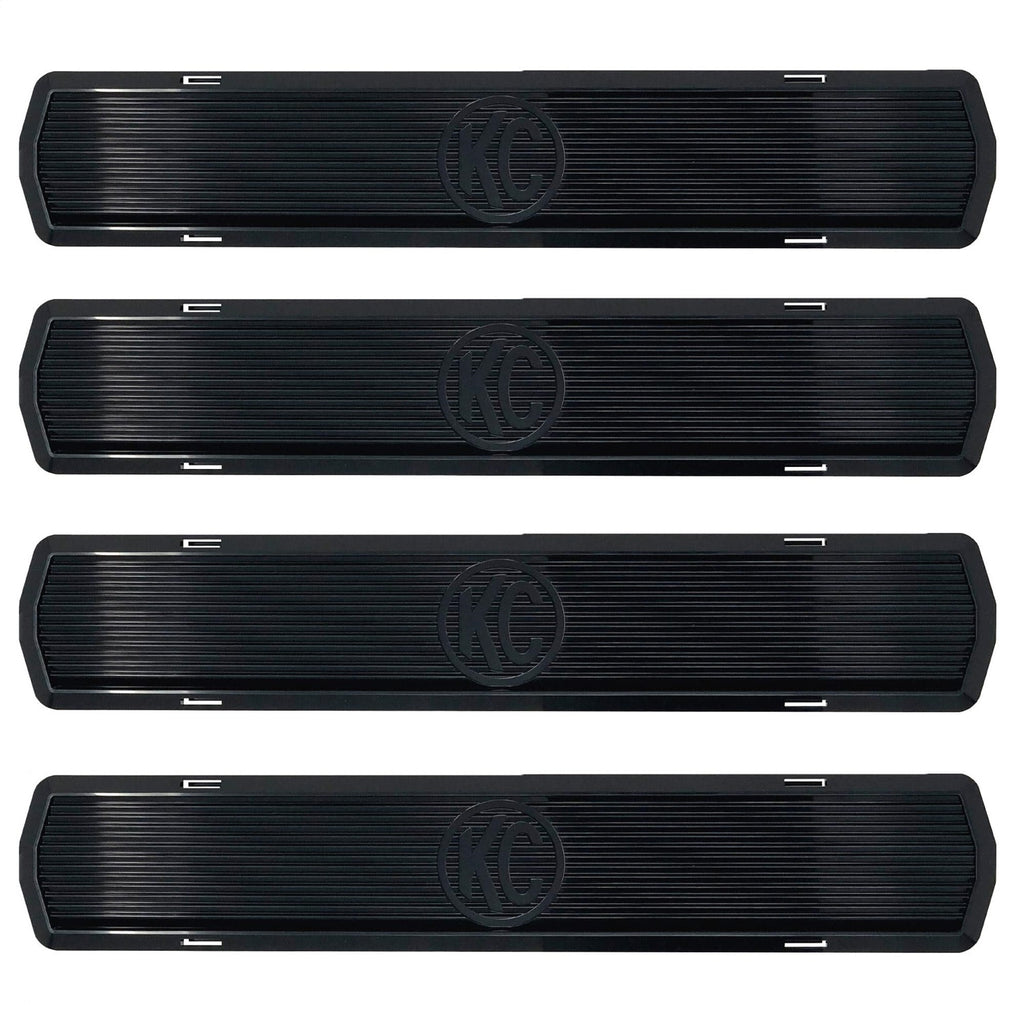 Roof Rack with Light Bar and Side Blackout Plates C4405