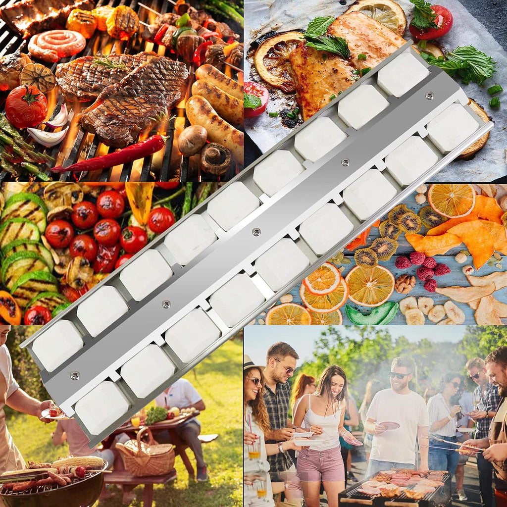Heavy Duty Stainless Steel Grill Briquette Tray, Pack of 2 D76495