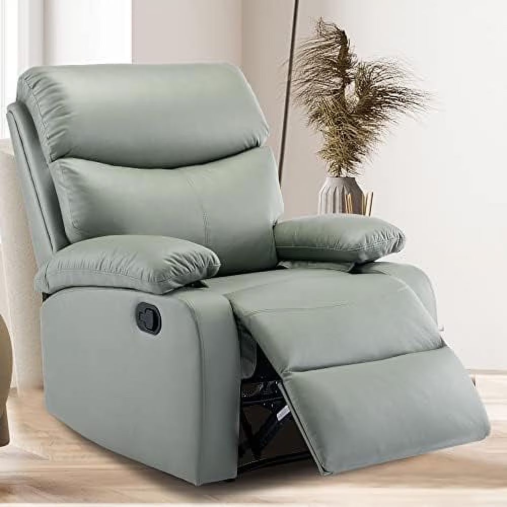 Cerulean Blue Manual Recliner Single Sofa M709029