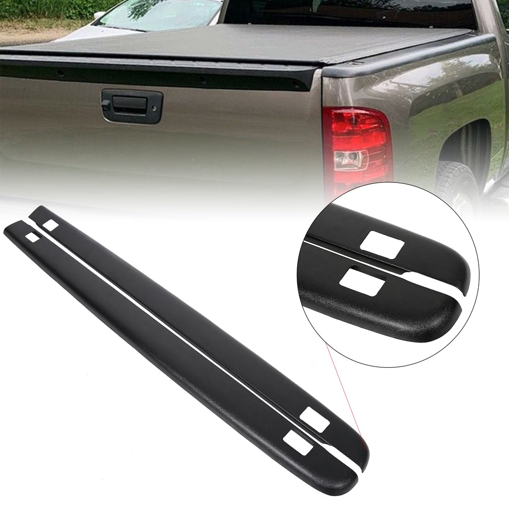 Black Bed Rail Caps with Stake Holes V923675