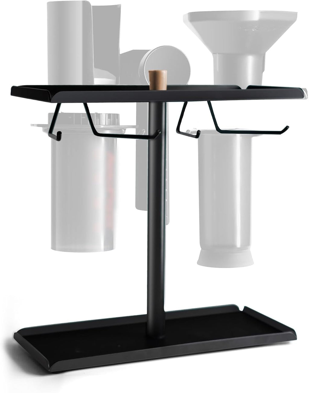 Black Metal Coffee Caddy for AeroPress S704