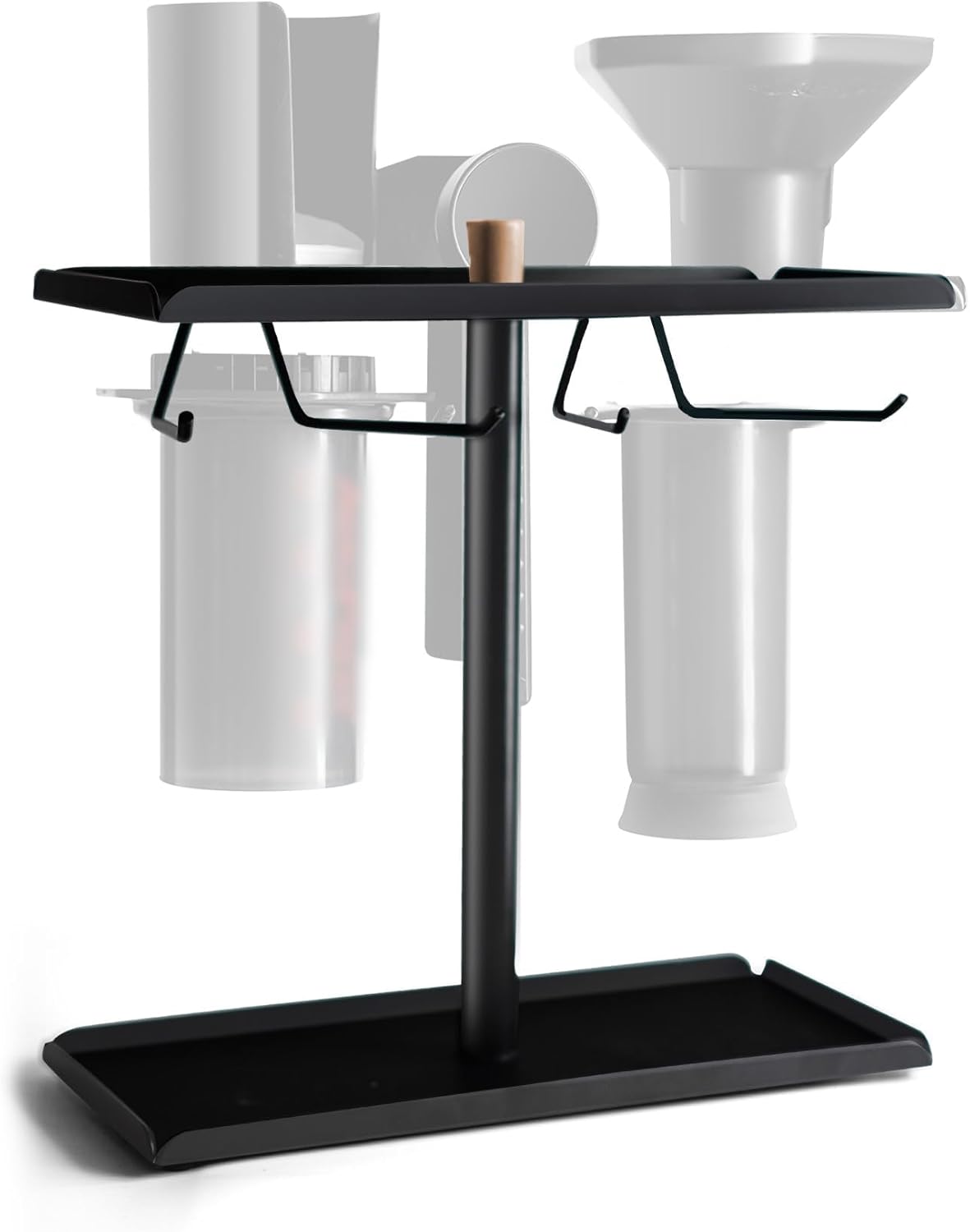 Black Metal Coffee Caddy for AeroPress S704