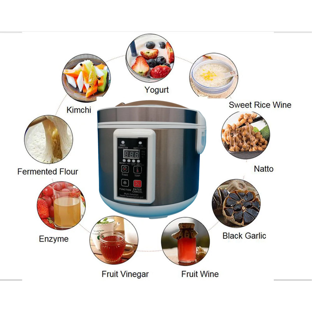 5L/6L Multi-Functional Fermenter S864163