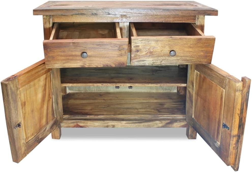 Reclaimed Solid Wood Sideboard Console Table X457734