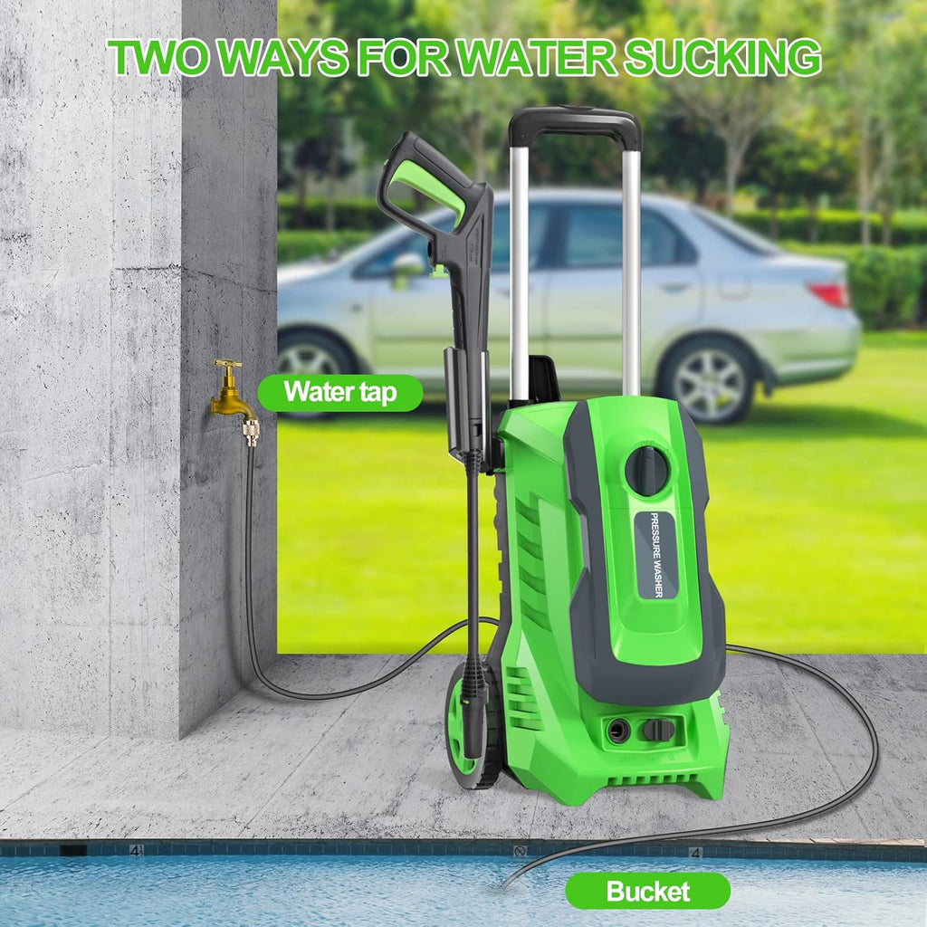 Electric Power Washer 3000 PSI 2.2 GPM with Adjustable Spray Nozzle Foam Cannon M233
