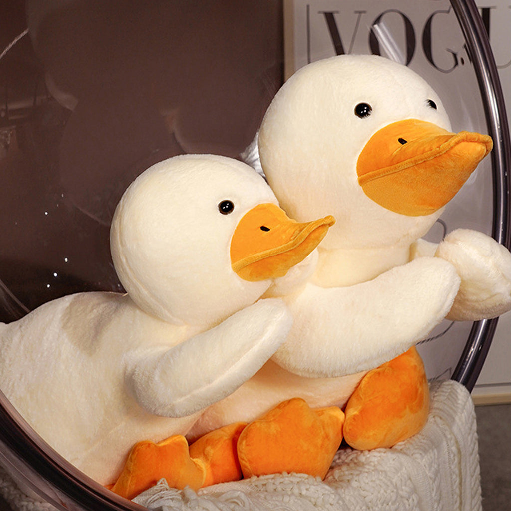 60cm Cartoon Duck Plush Doll Soft Throw Pillow Stuffed Toy R40552