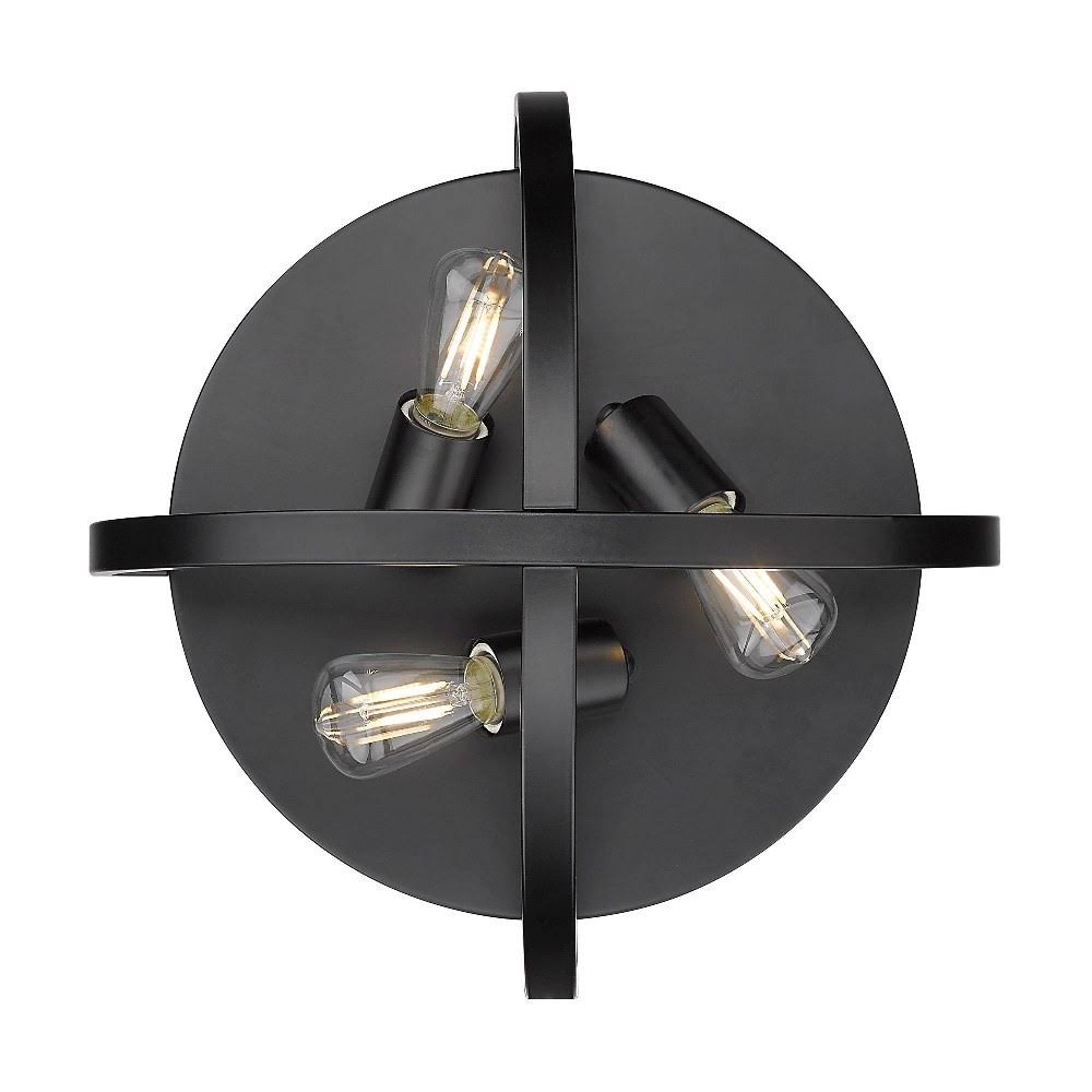 Matte Black Flush Mount with Shade L770763