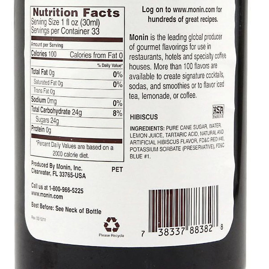 Hibiscus Pet Syrup O8887