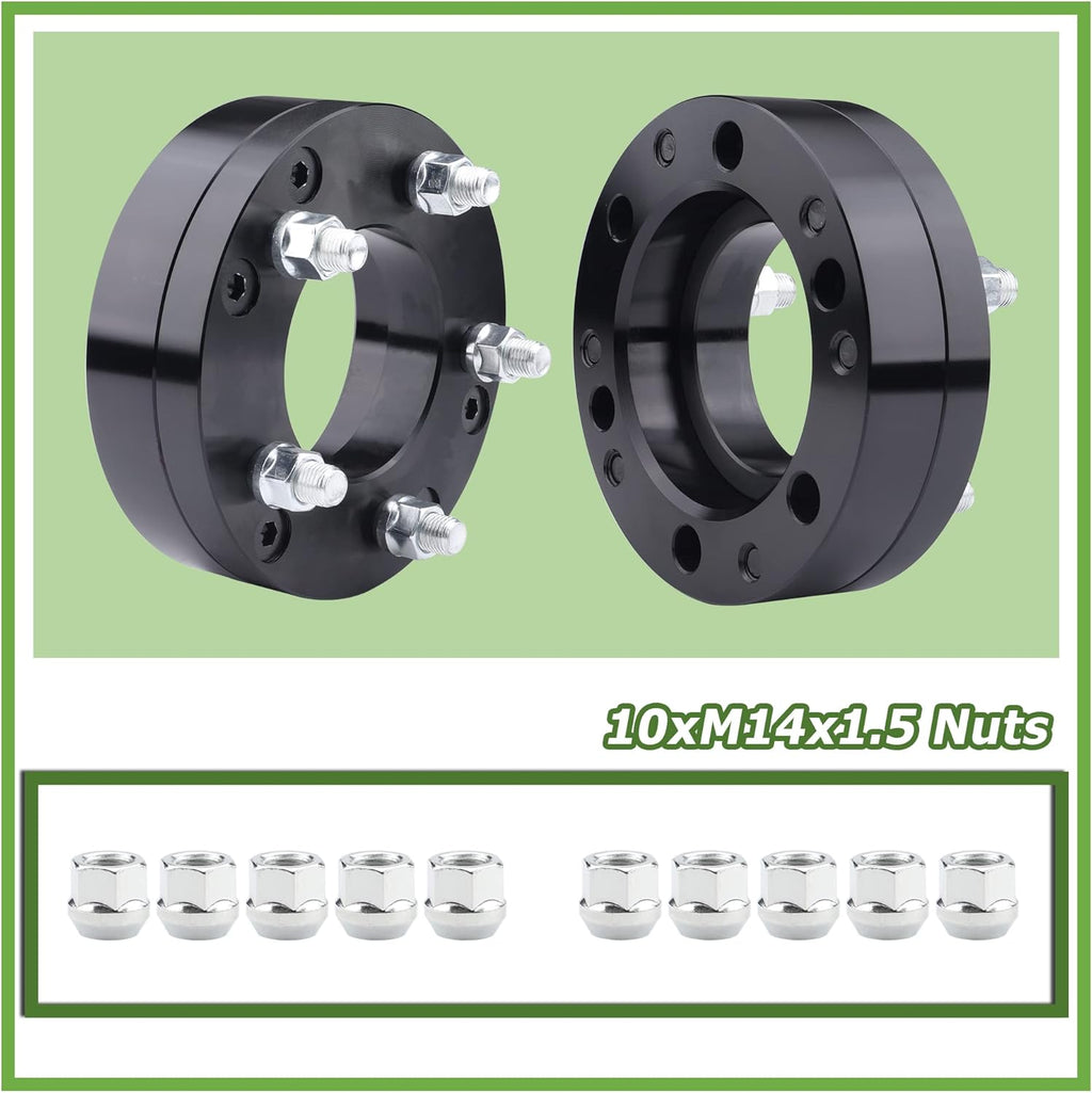 6x5.5 to 5x5 Wheel adapters, 2 inch, 108mm Hub bore N962