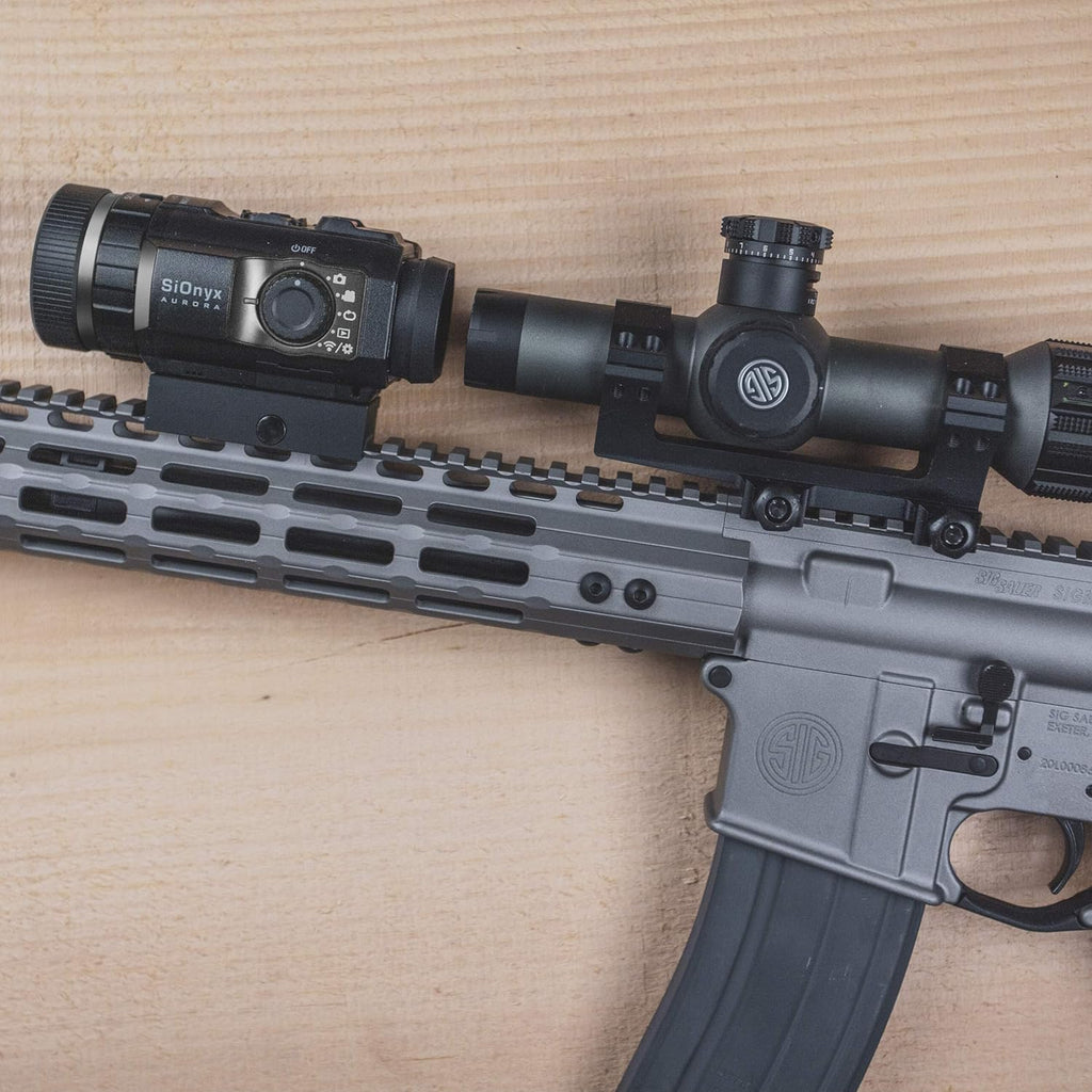Black Digital Night Vision Camera with Picatinny Rail Mount L7242