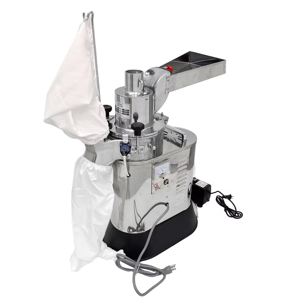 Electric Commercial Hammer Mill Herb Grain Grinder T8430