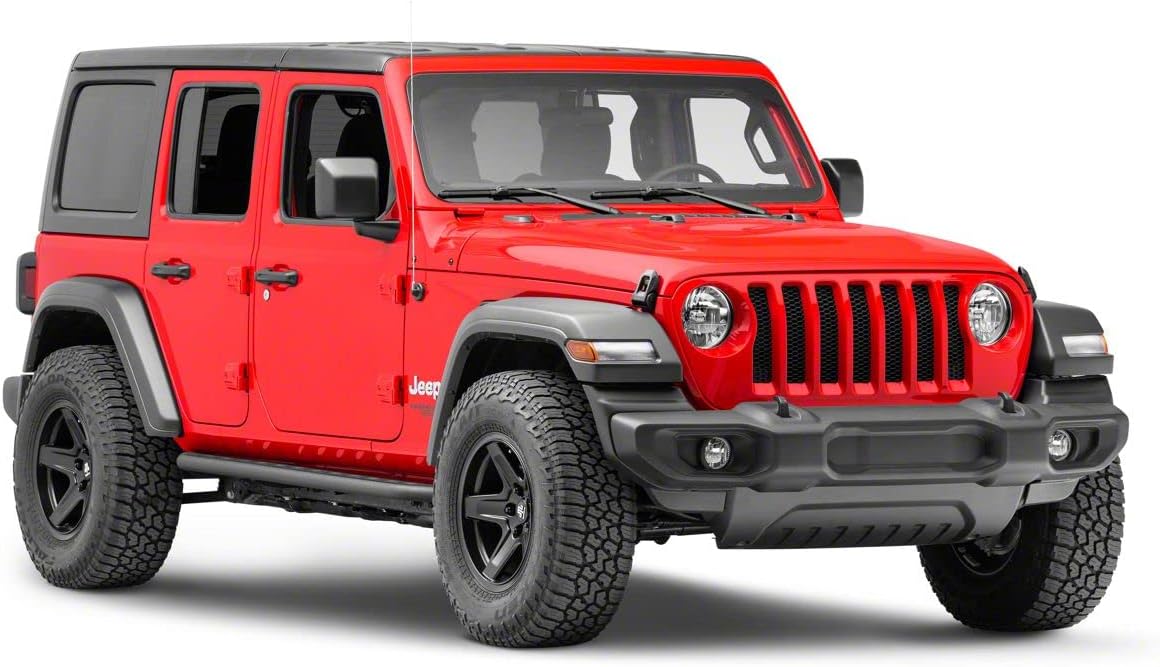 Tubular Rock Sliders for Jeep Wrangler JL 4-Door C24708